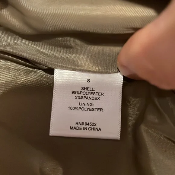 Emma & Posh - women’s floral Bomber jacket olive purple, black and white size s - Picture 7 of 11